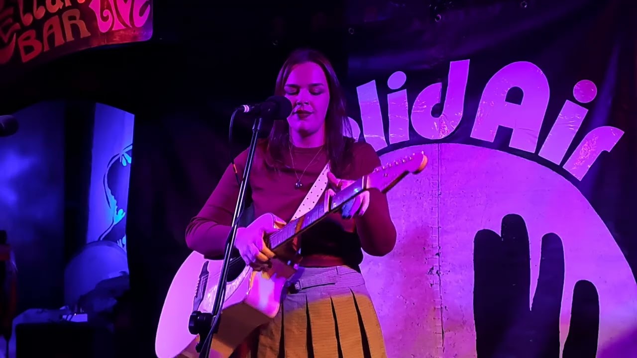 Kirstie Lawrence for Solid Air at Chaplin's And The Cellar Bar: partial set. 