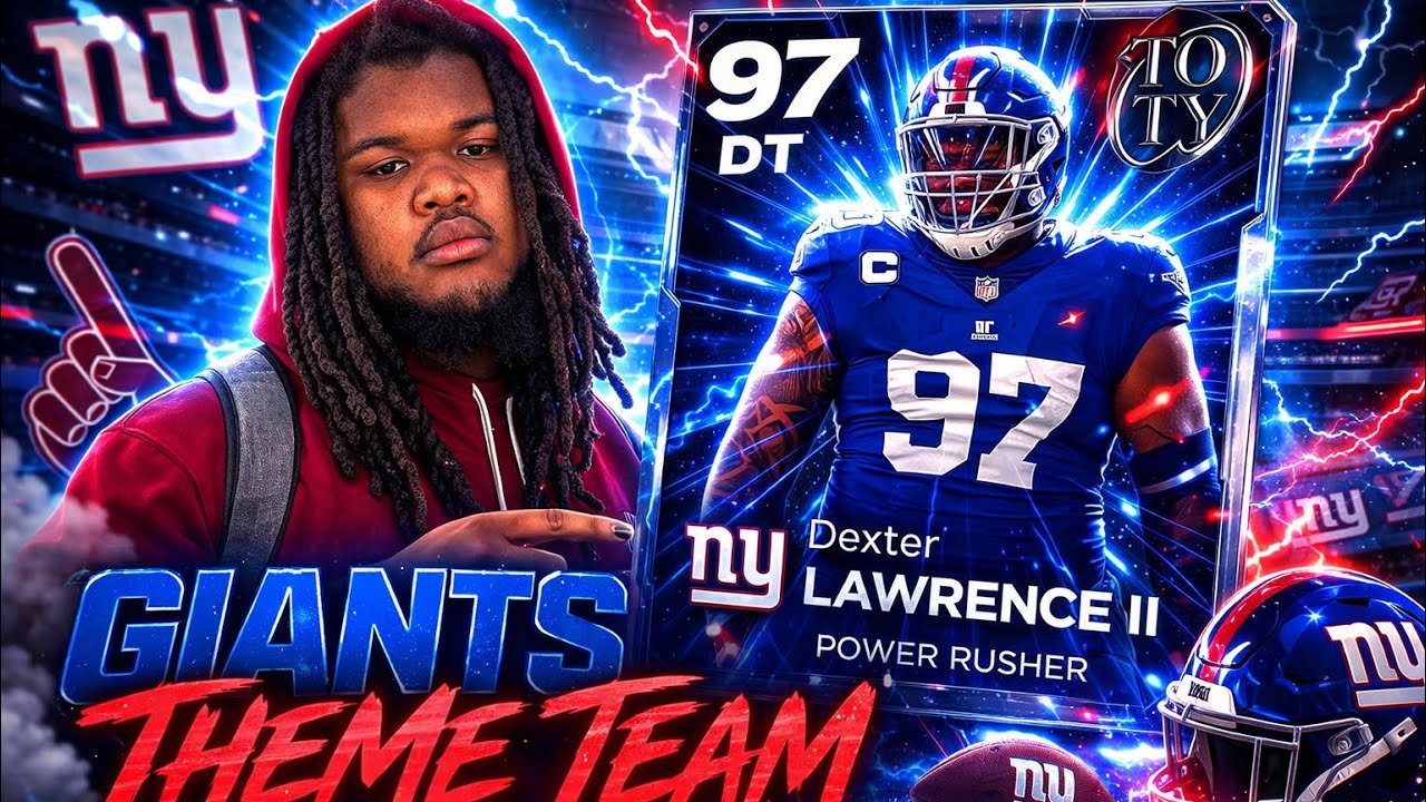The New York GIANTS Theme Team Got 1 HUGE Addition