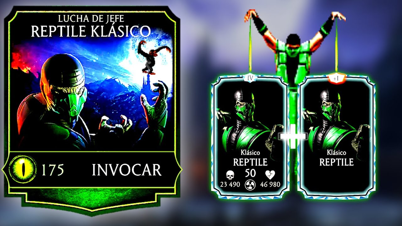 Jugando el Desafío de Reptile Klasico MK Mobile 