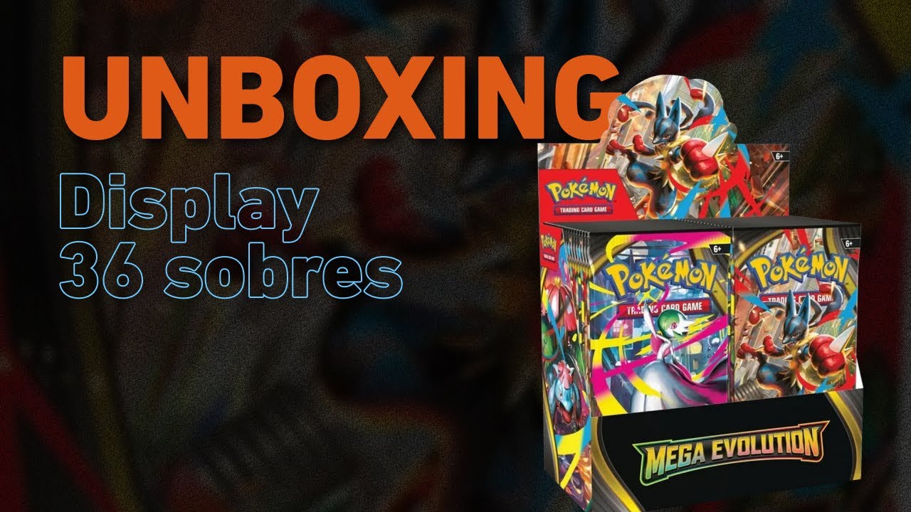 Pokémon TCG MegaEvolución: ¡Abrimos 34 sobres del display y fue ÉPICO!