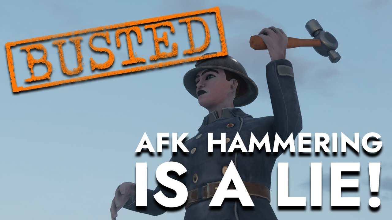 Busted! - AFK Hammering is a Lie!