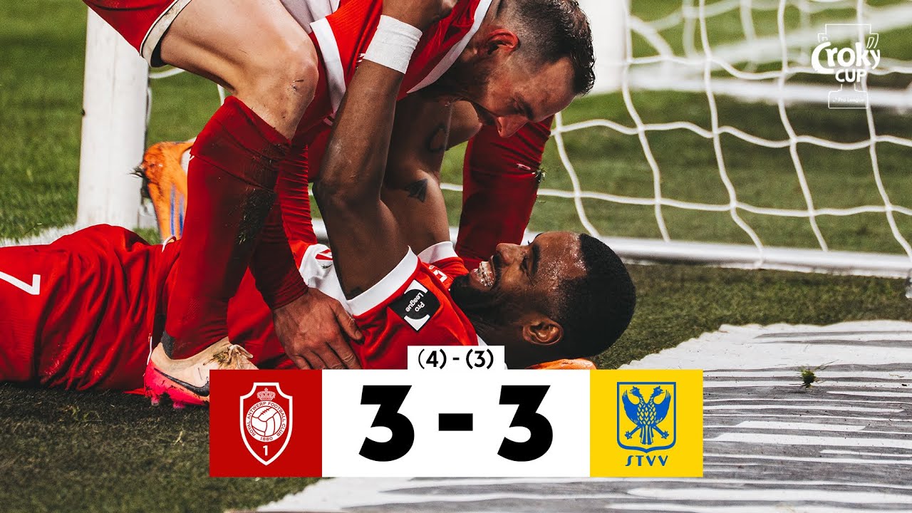 HIGHLIGHTS I R ANTWERP FC 3-3 STVV I #CrokyCup 1/8 finale I 2025-2026