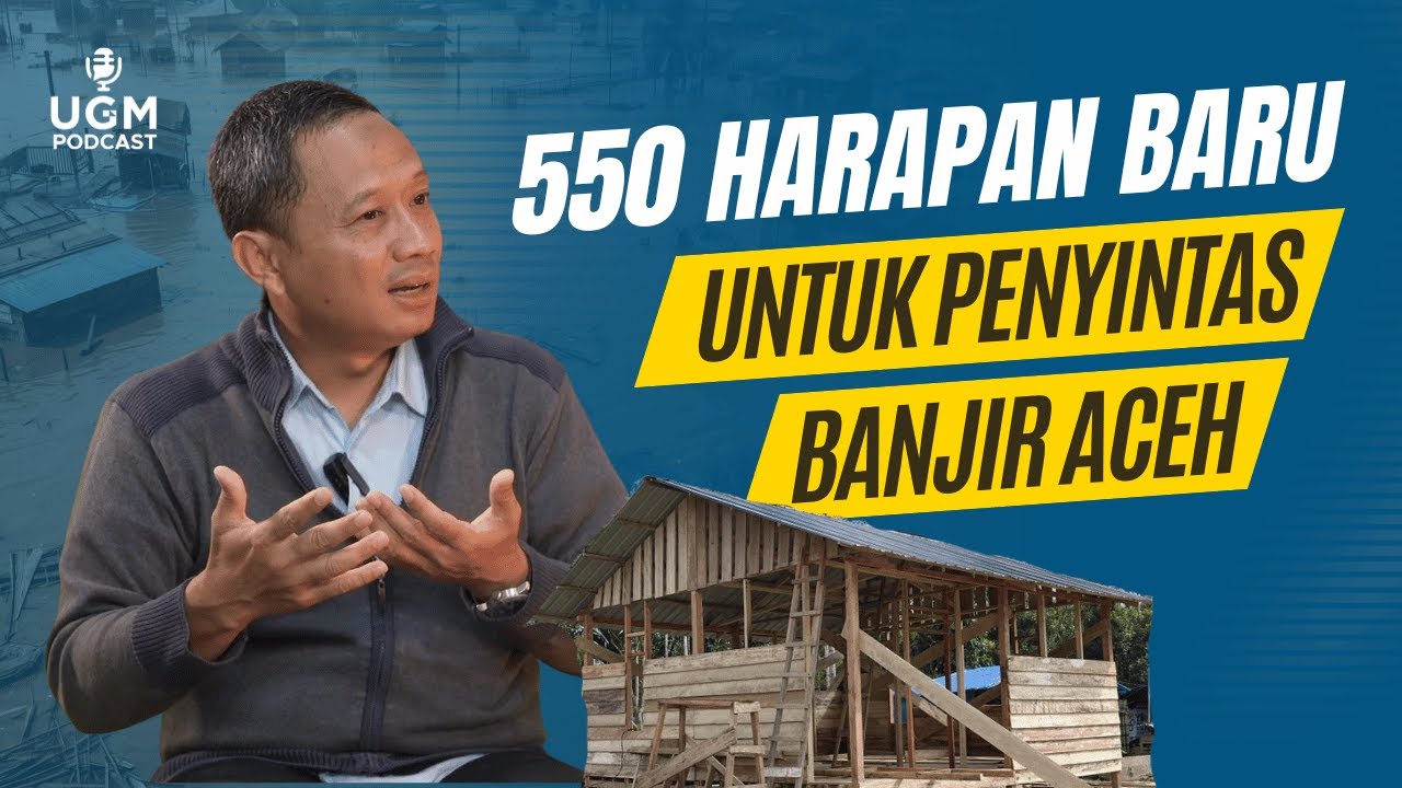 Dari Kayu Hanyut Jadi Rumah: 550 Harapan Baru untuk Penyintas Banjir Aceh
