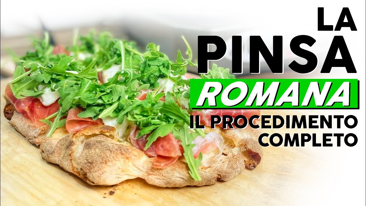 PINSA ROMANA: procedimento completo