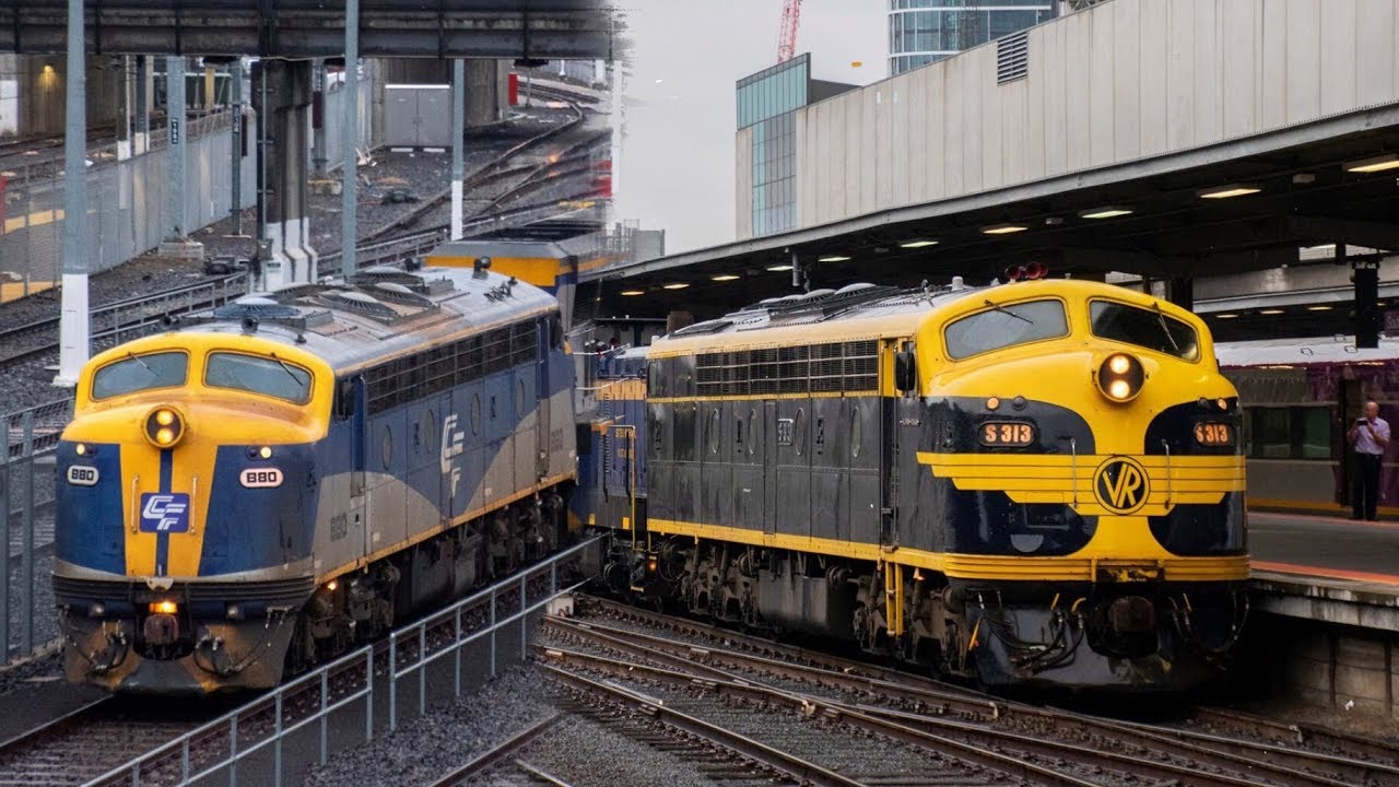 An Evening of Streamliners around Melbourne | S313, T356, B80 & VL356