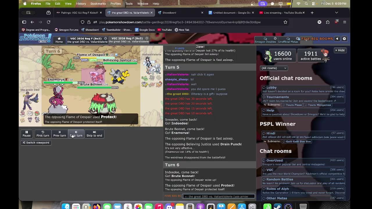 Reg F Kickoff Gaming