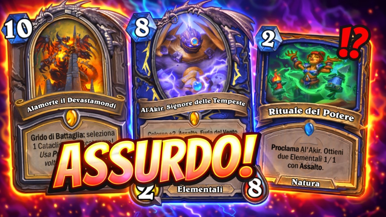 AL'AKIR & ALLAMORTE in un MAZZO SPAVENTOSO! CATACLISMA | Hearthstone ITA