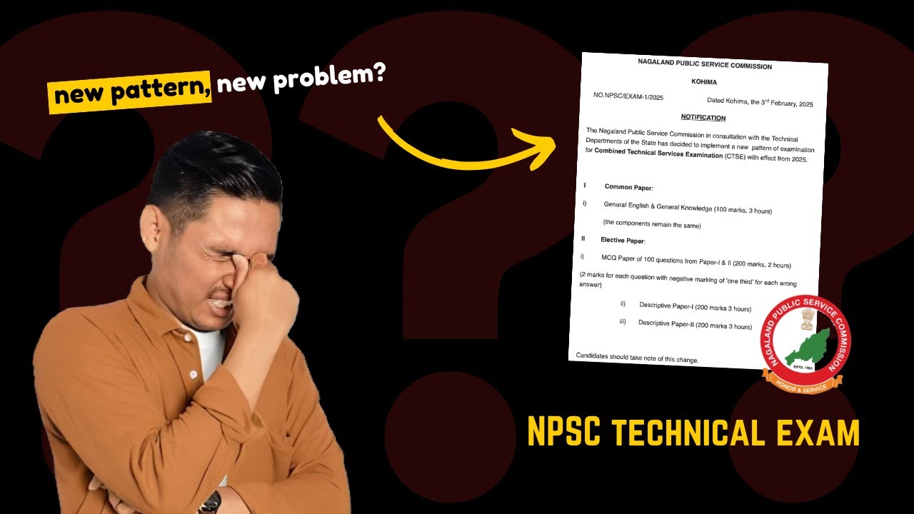 Making sense of the NPSC Technical Exam NEW PATTERN