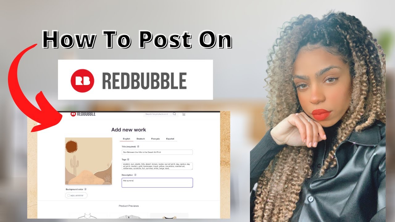 How to Post a Picture on Redbubble (Step by Step Tutorial)