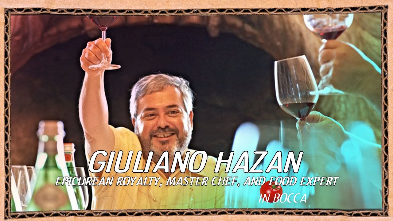Italy In Bocca 🍅 Epicurean Master Chef Giuliano Hazan Talks Rare Italian Cookbooks.