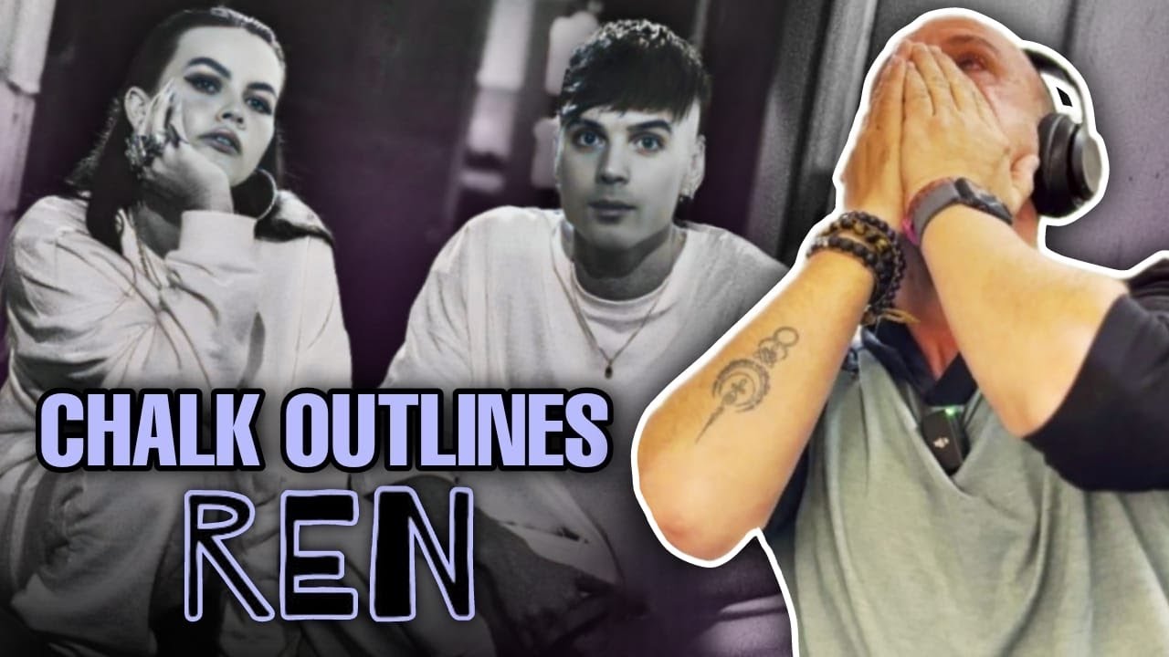 RECOVERING ADDICT watches **CHALK OUTLINES by REN & CHINCHILA* for the FIRST TIME | Lyrical Corner