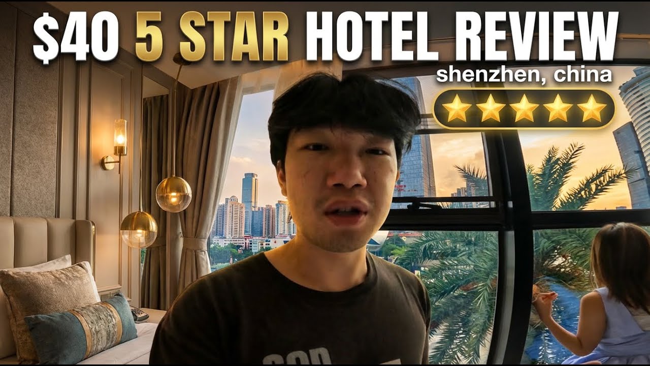 $40 5 Star Hotel Review Shenzhen, China &mdash; INSANE Value! 🇨🇳