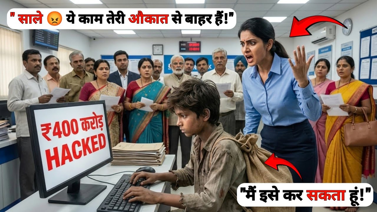 जिसे सबने भिखारी समझा वही बैंक का भगवान निकला!#lesson_step 1