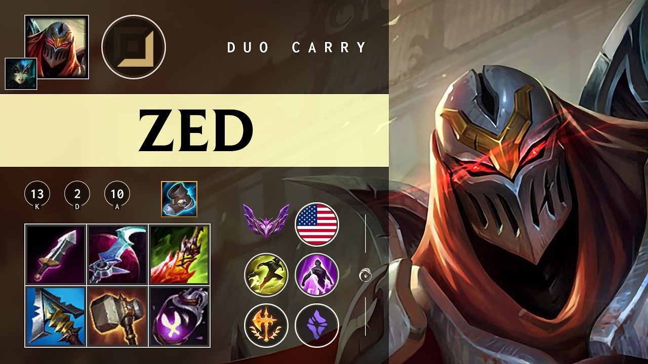 Zed ADC vs Corki - NA Master Patch 26.05