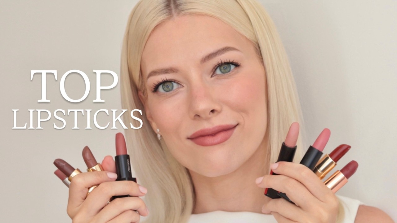 My Top Lipsticks (Part 2) | Swatches, Undertones, and Real Skin Tests | Elena Rachitskaya