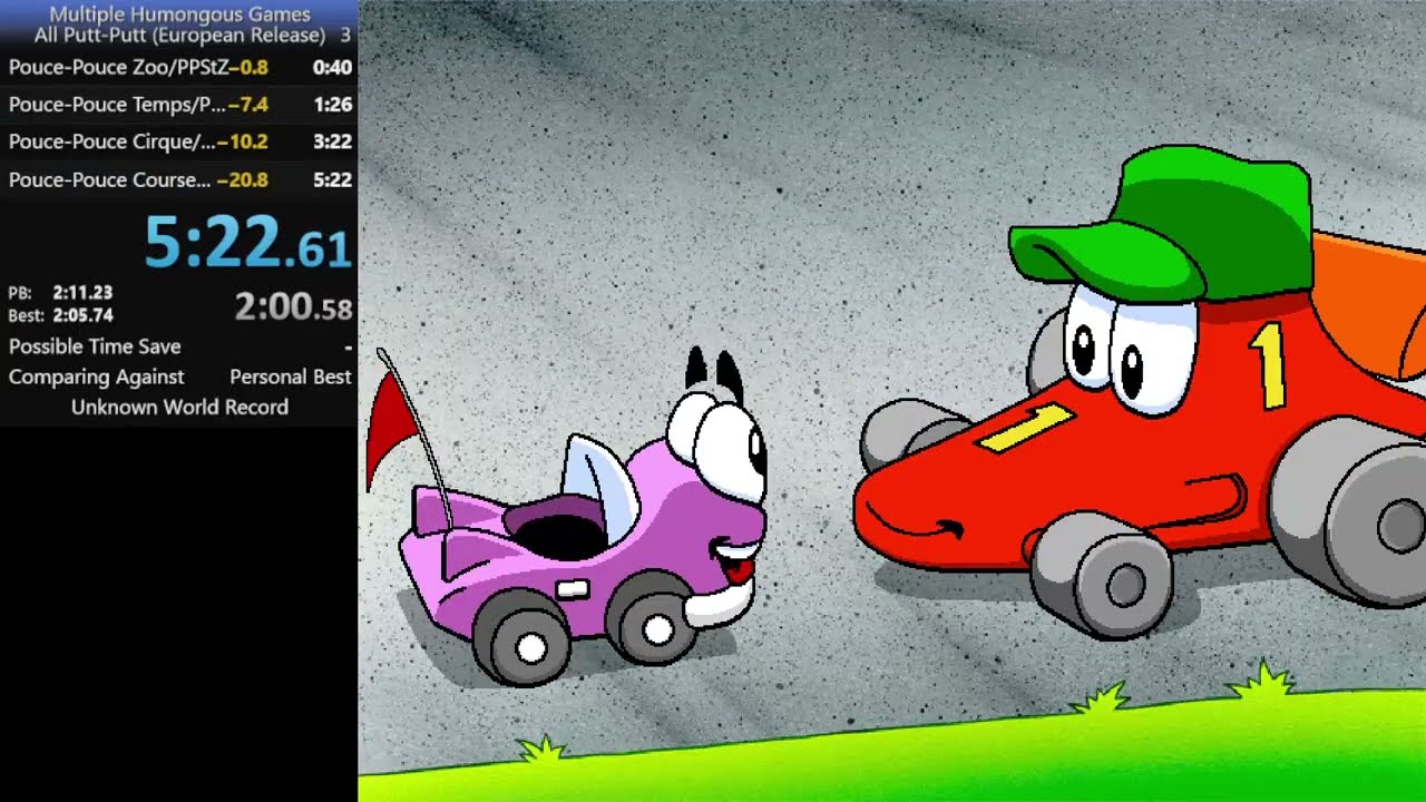 All Putt-Putt/Pouce-Pouce (European Release) in 5m22s