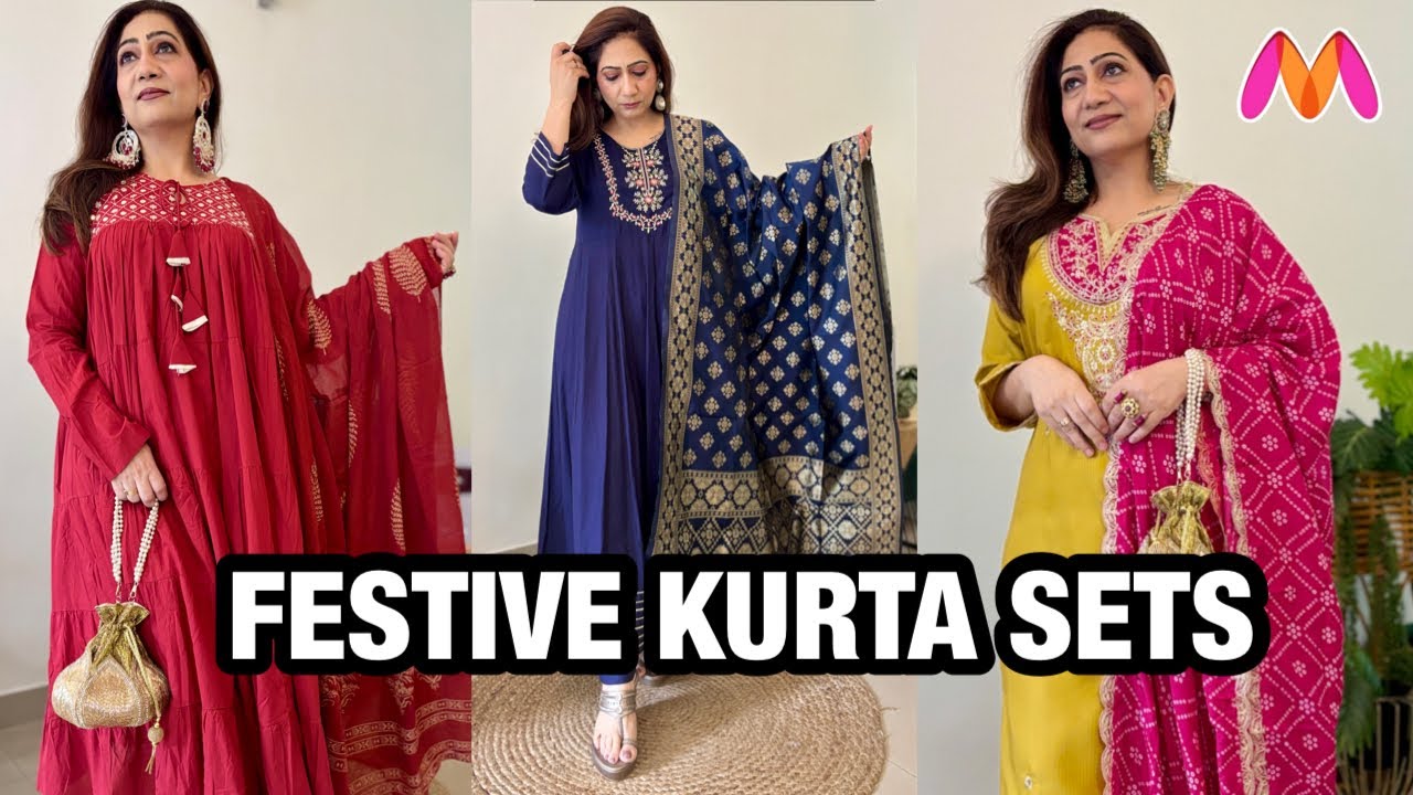 Myntra Kurta Sets You Can’t Miss | Stylist Recommendation For Festive Season | Thehopestory