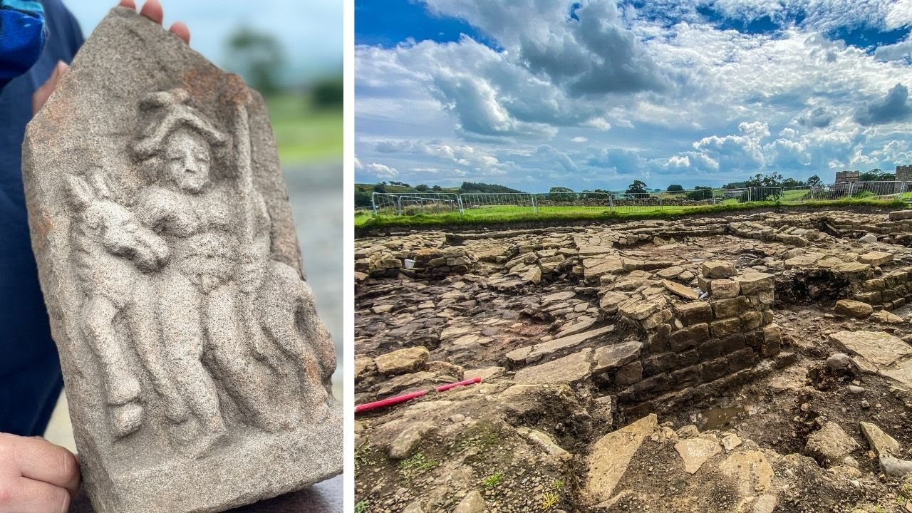 Carved stone discovery May 2021