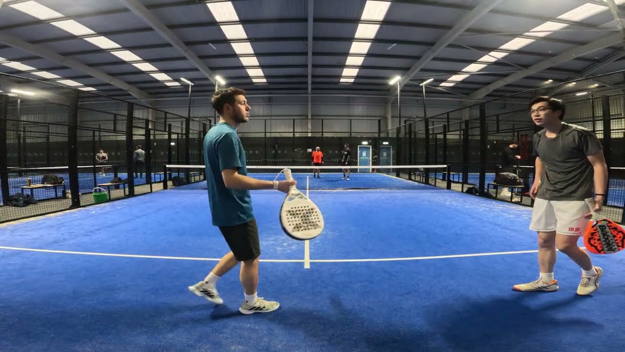 Pran (4.2) and Ben (4.2) vs Matthew (3.9) and Gary (4.0) - Set 2