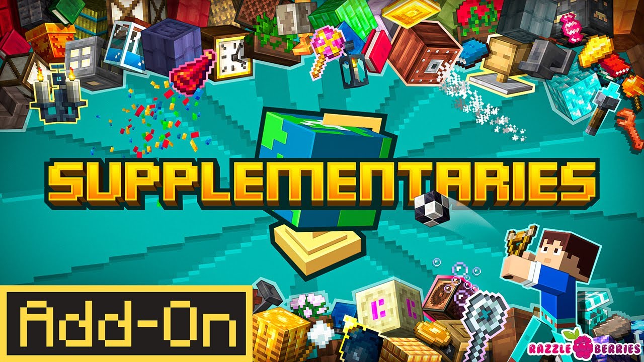 Лучший новый аддон для Minecraft Bedrock? Официальный обзор порта Supplements!