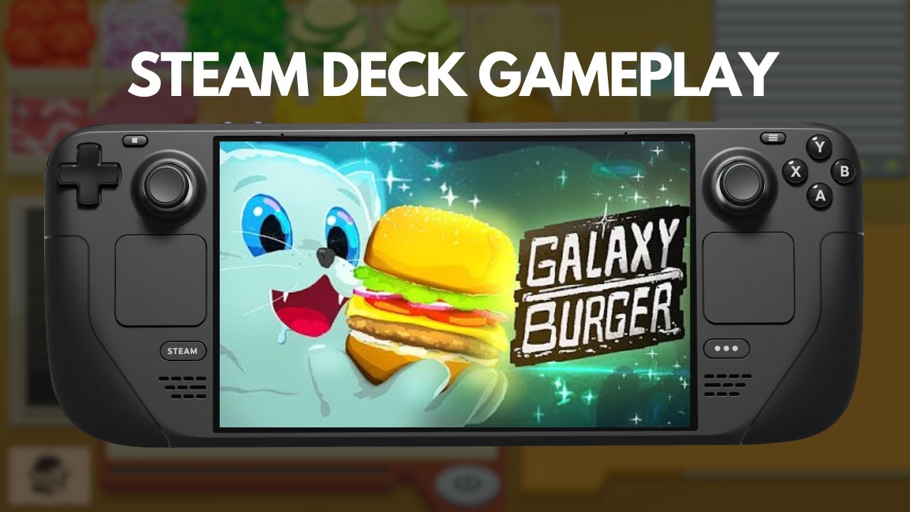 Galaxy Burger | Steam Deck Gameplay