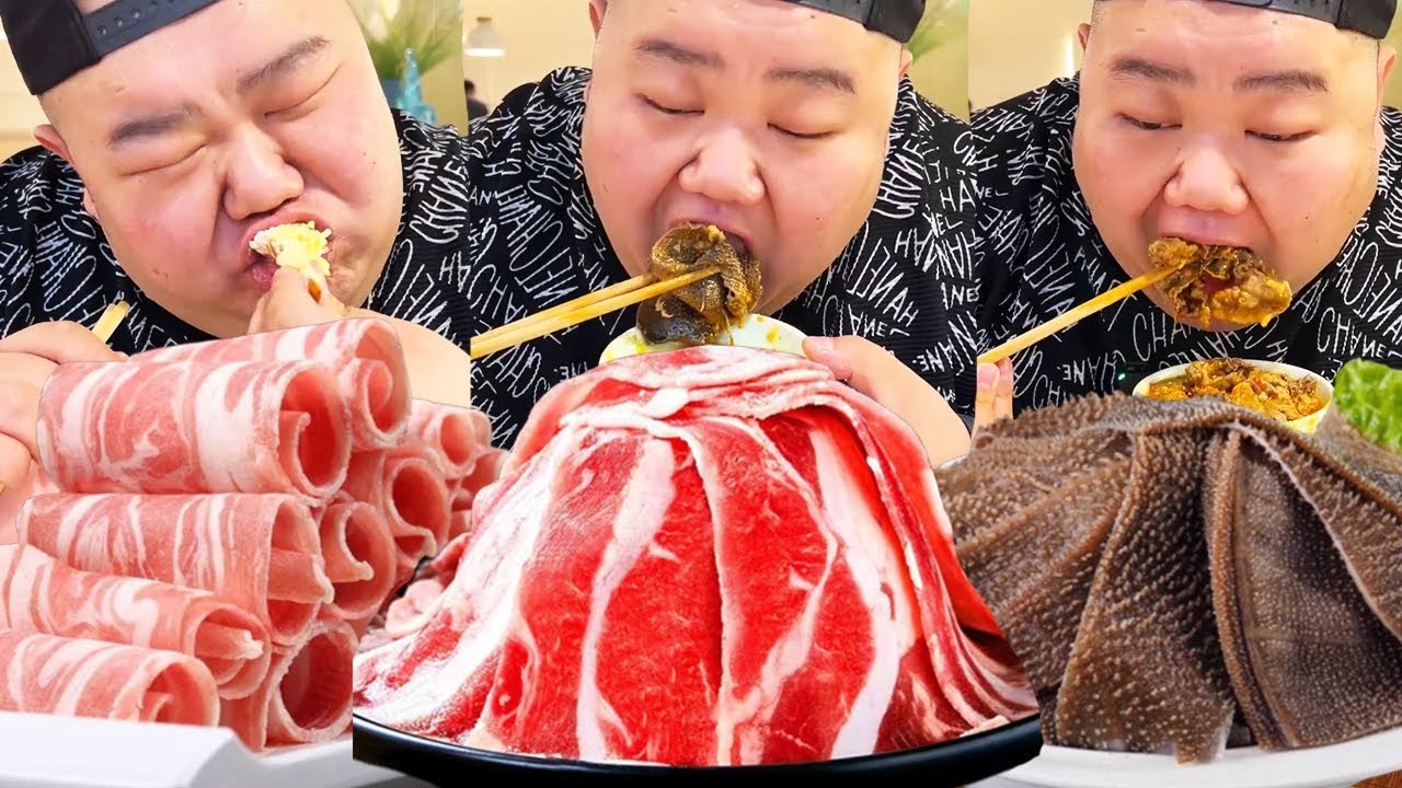 596元打卡合肥和牛自助！ M9和牛滿滿一碗當飯吃，毛肚一片一片撕著涮真過癮【櫻木花胖】