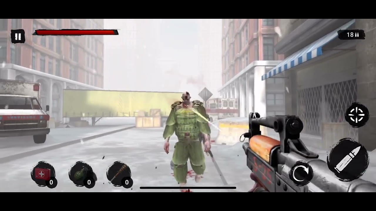 Zombie Apocalypse Shooter Game Mission 95