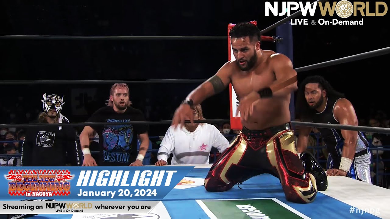 THE NEW BEGINNING in NAGOYA HIGHLIGHT｜NJPW, 1/20/24