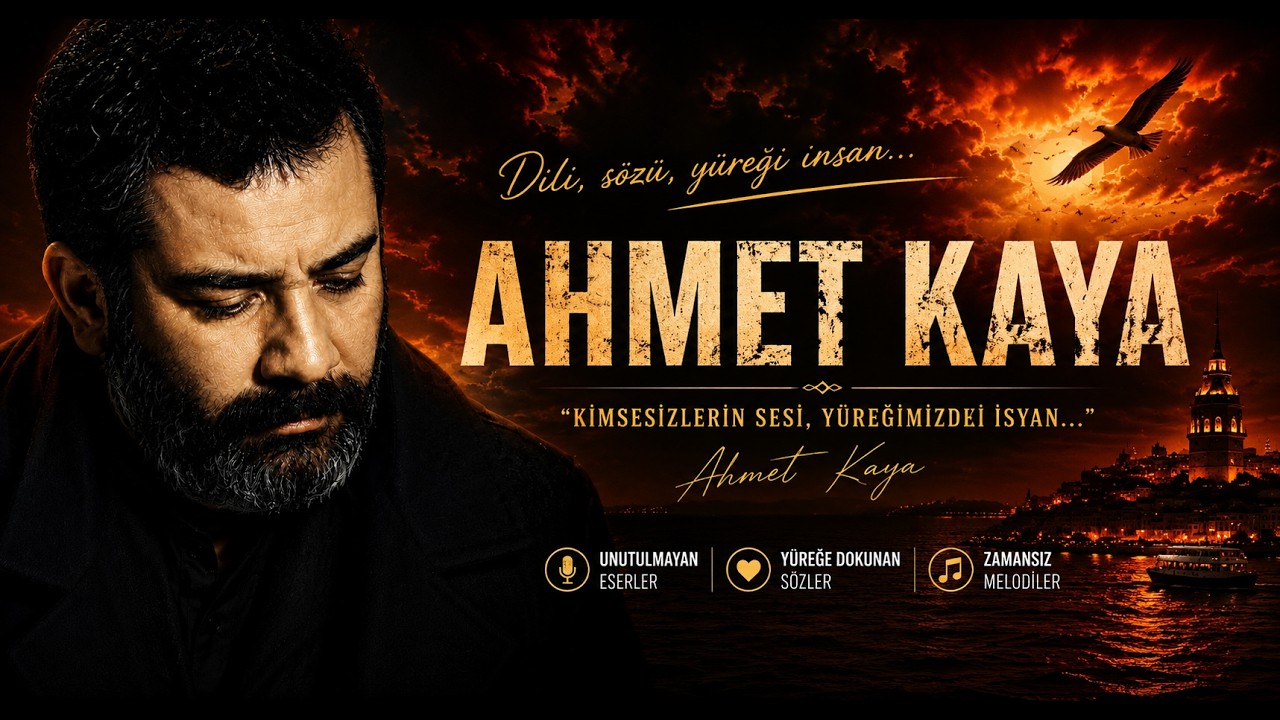 Ahmet Kaya - Maviye &Ccedil;alar G&ouml;zlerin / İtten A&ccedil; Yılandan &Ccedil;ıplak / Gelip Durmuşsam Kapına
