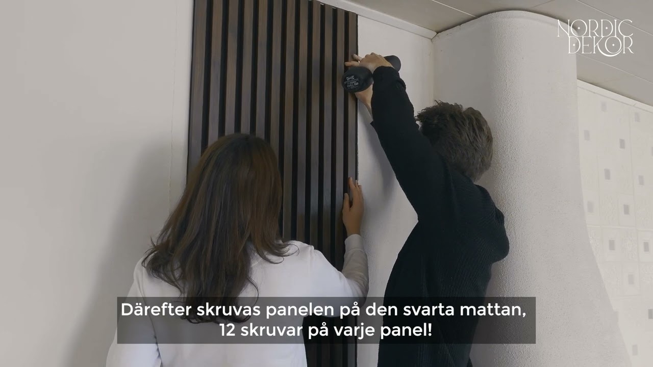 Montering av Akustikpaneler