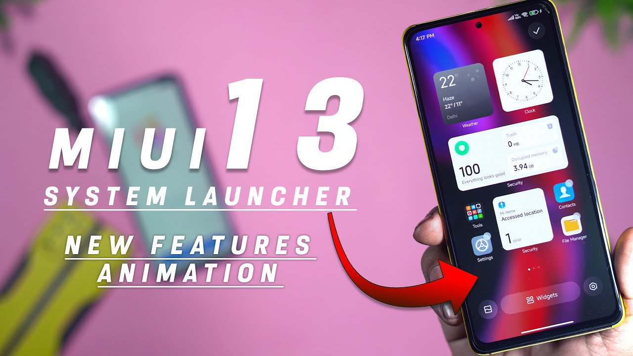 Finally MIUI 13 Stable Launcher Released, New Features Added | MIUI 13 System Launcher 🔥