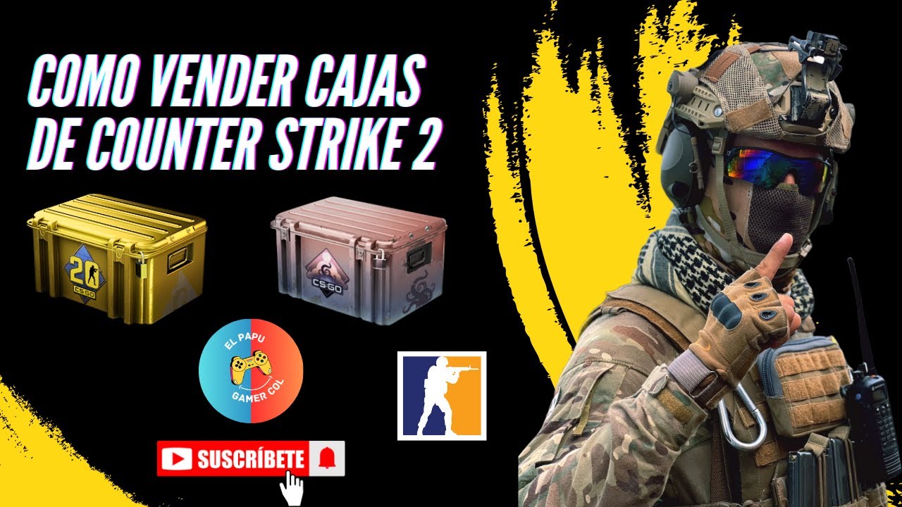 Como vender Cajas en Counter Strike 2 (fácil) 🏅