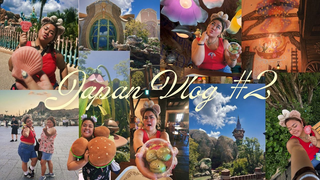 Tokyo Disney Sea!! Japan vlog #2 ✨🌸🐭🍡
