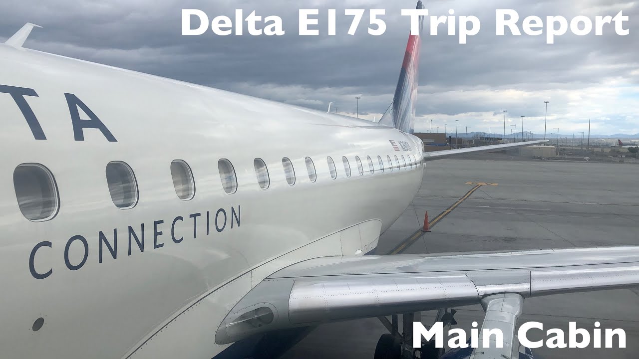 Delta E175 Main Cabin | Salt Lake City (SLC) - Burbank (BUR) - Trip Report