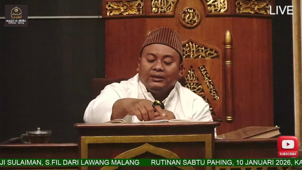 Live Stream Masjid Al-Abidin Wonorejo