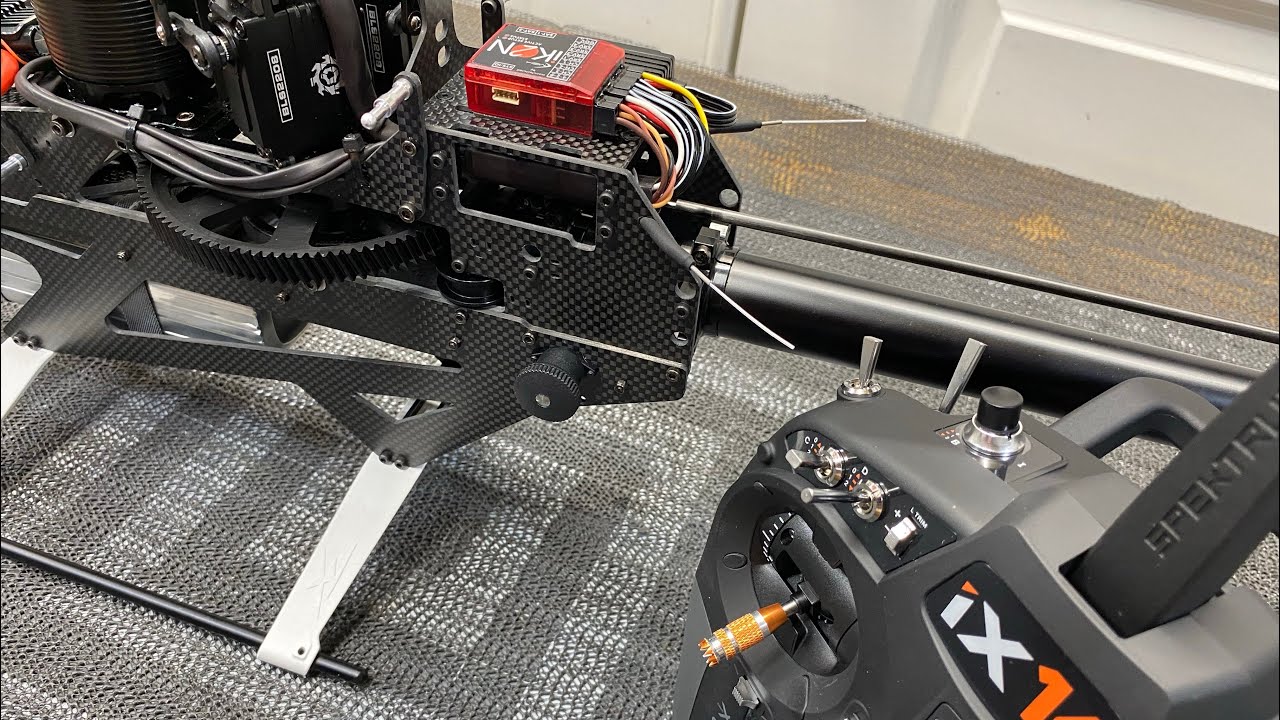 How To Setup A iKon/Brain FBL On The XLpower Nimbus 550