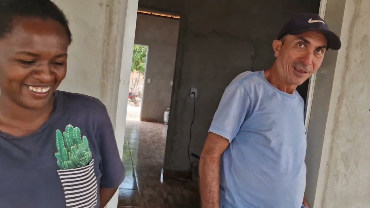 VEJA O ANDAMENTO DA CASA DA CELINHA DA CASA DE TAIPA E MATERIAL CHEGANDO