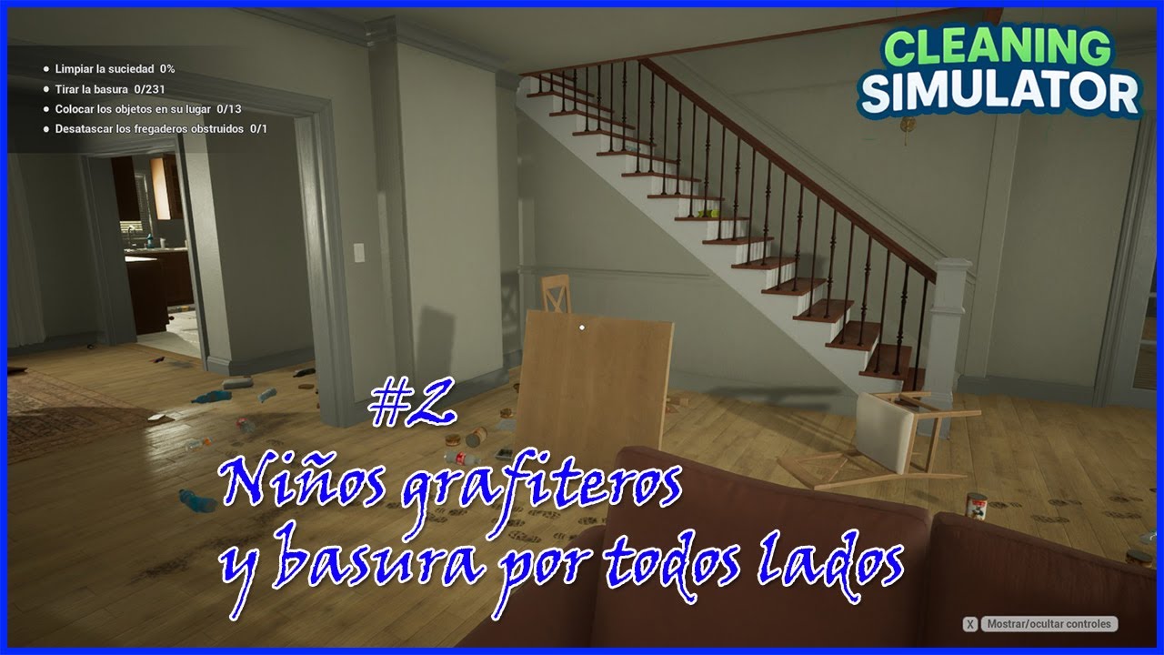 CLEANING SIMULATOR - ¿Niños grafiteros?
