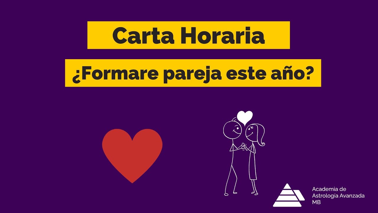 Carta Horaria: &iquest;Formar&eacute; pareja este a&ntilde;o?