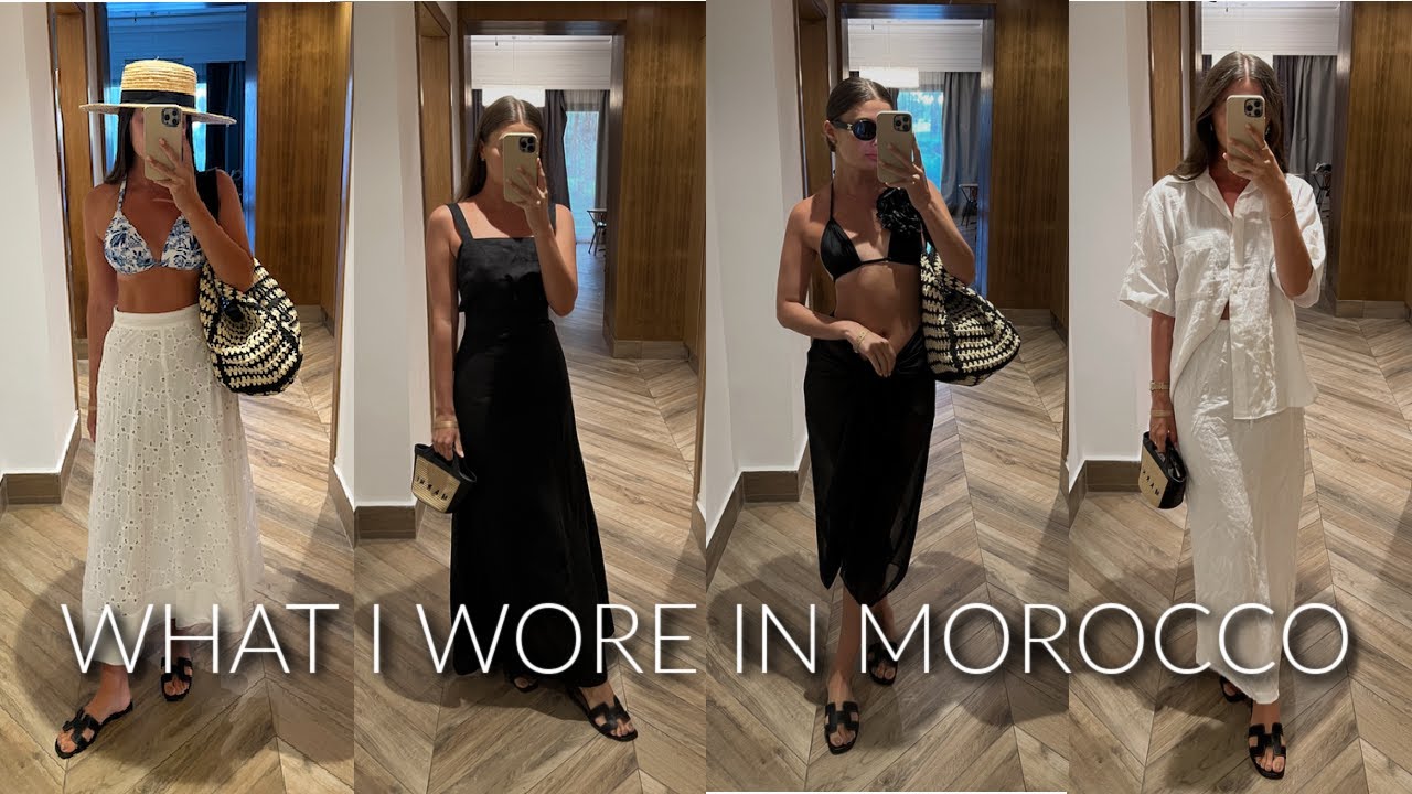 WHAT I WORE IN MOROCCO | 12 HOLIDAY OUTFITS | Amy Beth