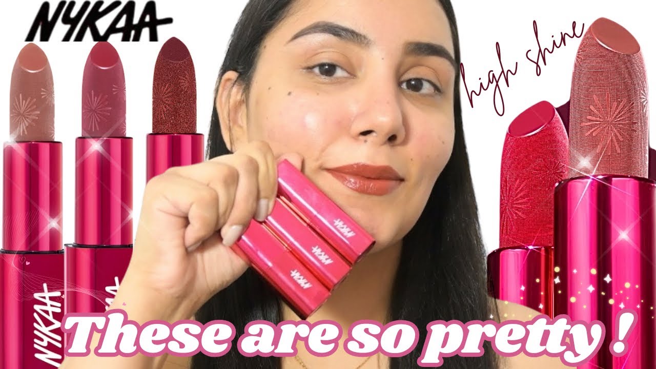 New Nykaa Cosmetics Ultra Silk Hydrating Lipstick | These are so Beautiful 😍| Honest Review ✨