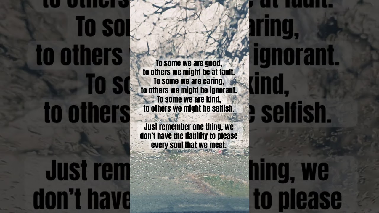 Nobody is liable to please every soul passing by #soul #life #quotes #peace #motivation #selfcare