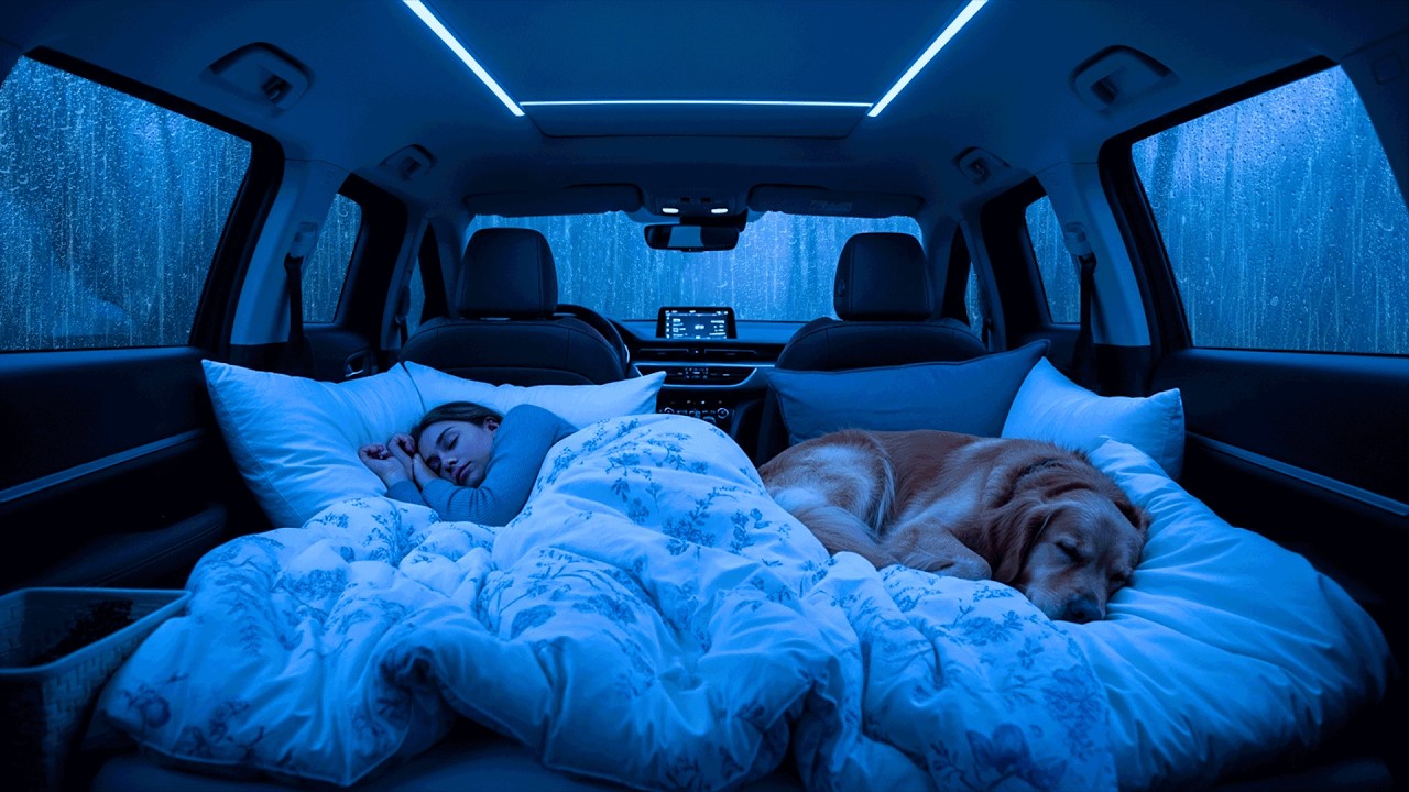 Durma Rápido Esta Noite 🌧️ Chuva na Janela com Trovões para um Sono Profundo e Relaxante