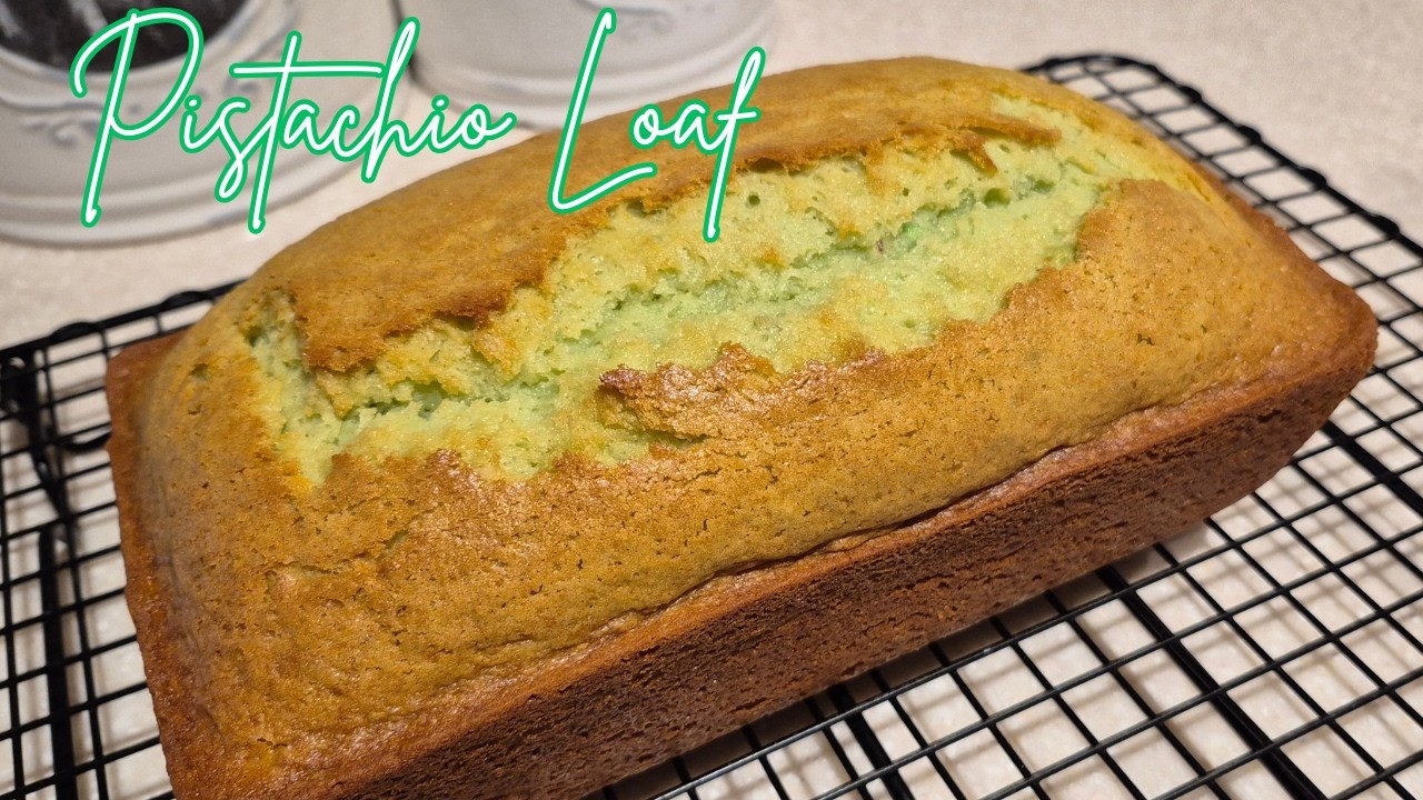 Фисташковый кекс с нуля