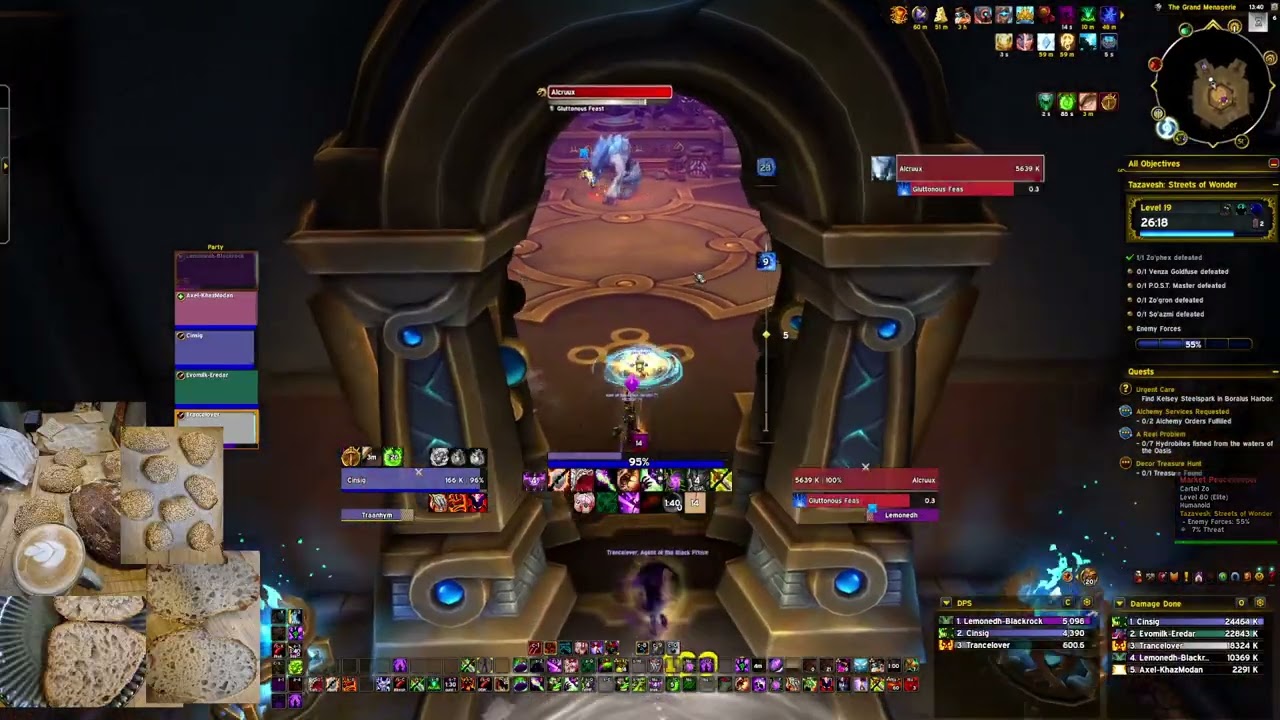 +19 Streets of Wonder. Affliction Warlock gameplay