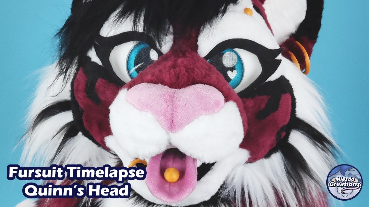 Miesdocreations Fursuit Timelapse - Head Quinn