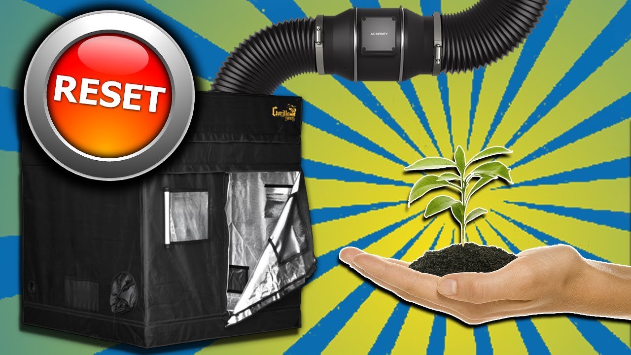 Resetting My Gorilla Growtent - New Season & Upgrades