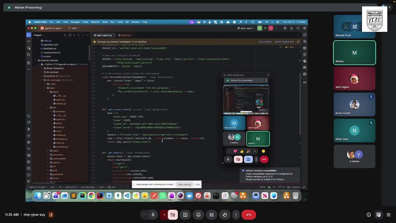 20260215 Chapter 2 of Building Applications using AI Agents