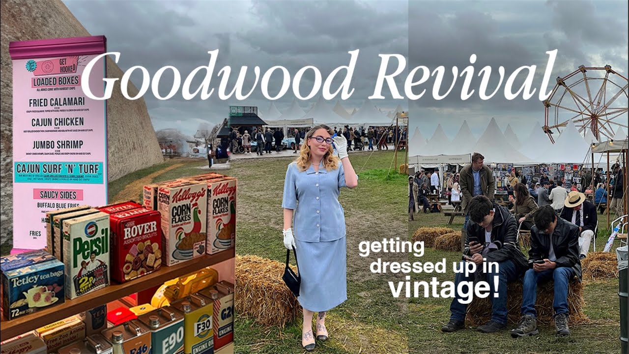 weekend diaries | goodwood revival & a 1940’s inspired vintage outfit 