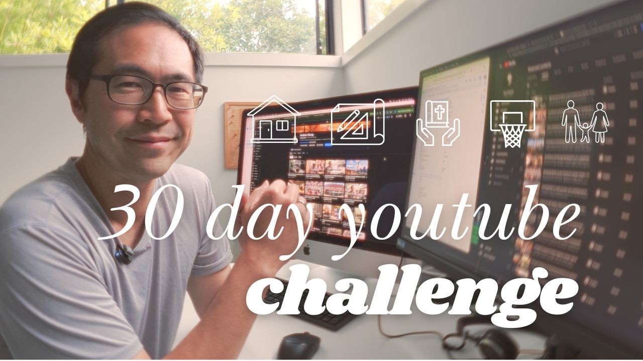Showing up EVERYDAY on Youtube for 30 days (day 1)
